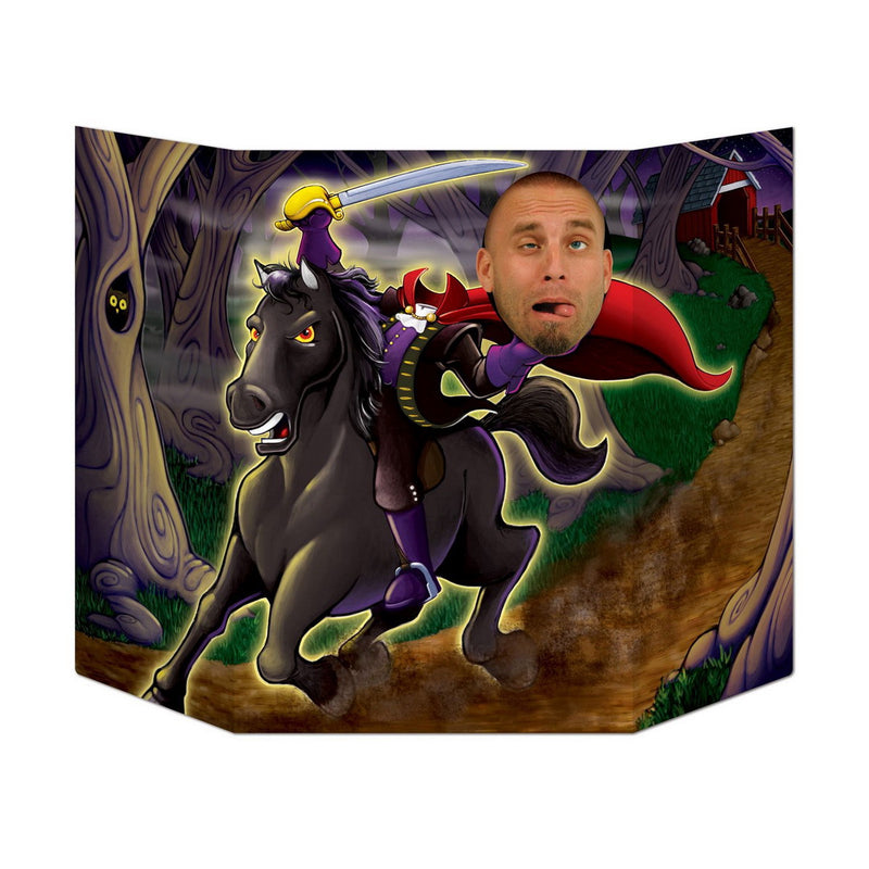Headless Horseman Photo Prop – 3' 1" x 25" – (1/Pkg) by Beistle for Halloween Photo Props