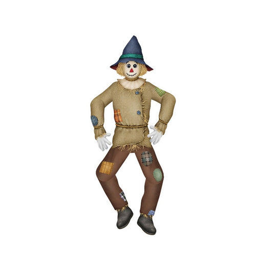 Jointed Scarecrow – 5' – (1/Pkg) by Beistle for Halloween Printed One Side