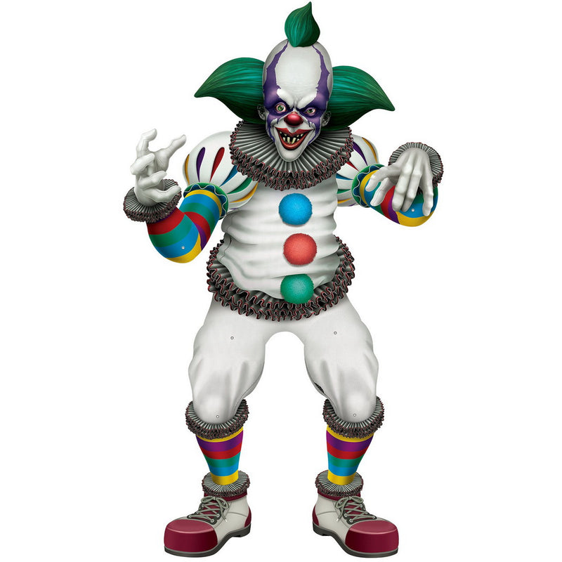 Jointed Creepy Clown – 3' ½" – (1/Pkg) by Beistle for Halloween Printed One Side