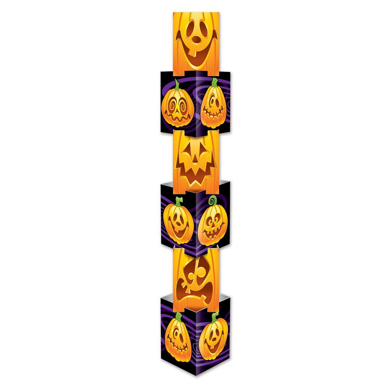 Jack-O-Lantern Column – 5' 7¼" x 12" – (6/Pkg) by Beistle for Halloween 3-D