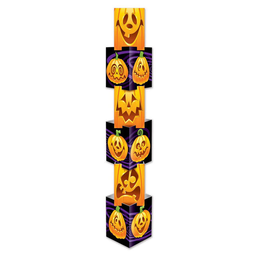 Jack-O-Lantern Column – 5' 7¼" x 12" – (6/Pkg) by Beistle for Halloween 3-D