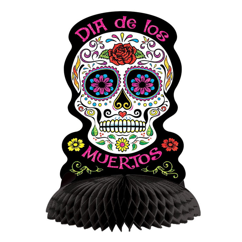 Day Of The Dead Centerpiece – 10¾" – (1/Pkg) by Beistle Tissue