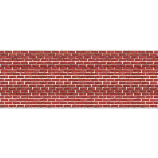 Brick Wall Backdrop – 4' x 30' – (1/Pkg) by Beistle for Christmas and winter Backdrops
