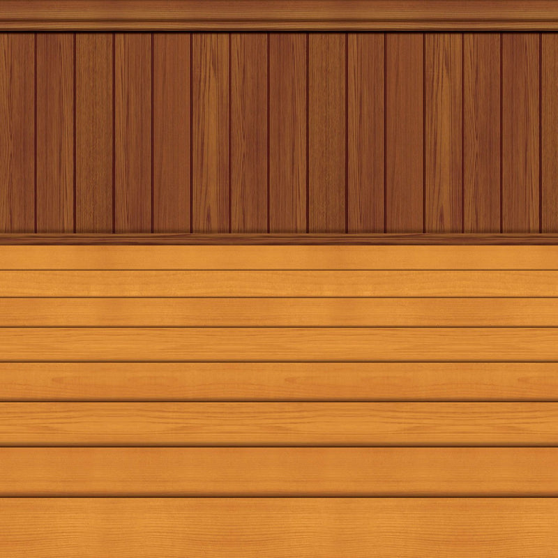 Floor/Wainscoting Backdrop – 4' x 30' – (1/Pkg) by Beistle for Christmas and winter Backdrops