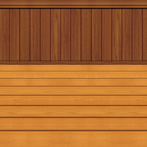 Floor/Wainscoting Backdrop – 4' x 30' – (1/Pkg) by Beistle for Christmas and winter Backdrops