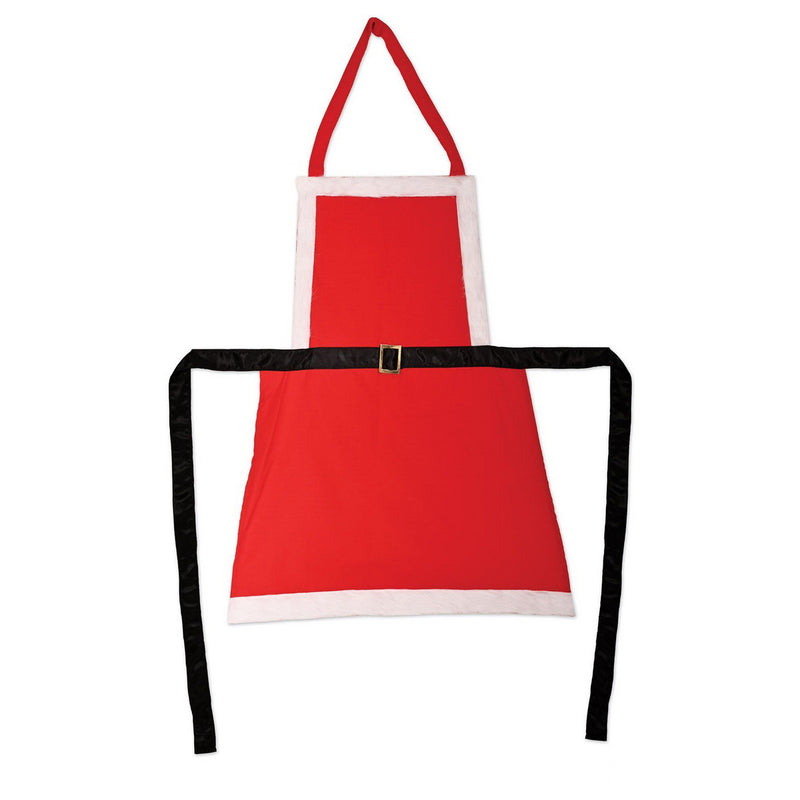 Mrs Claus Fabric Novelty Apron – (1/Pkg) by Beistle for Christmas and winter Accessories