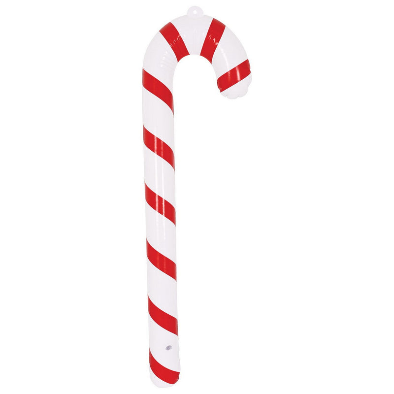 Inflatable Candy Canes – 33½" – (3/Pkg) by Beistle for Christmas and winter Inflatables