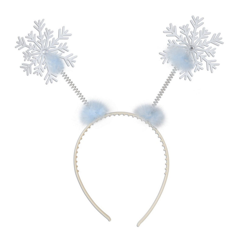 Snowflake Boppers – (1/Card) by Beistle for Christmas and winter Boppers and Headbands