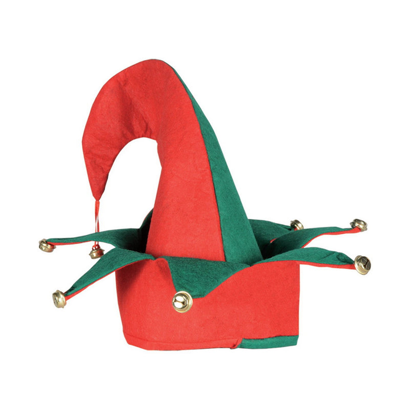 Felt Elf Hat w/Bells – (1/Card) by Beistle for Christmas and winter