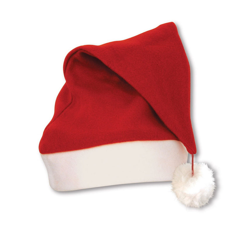 Felt Santa Hat – (1/Card) by Beistle for Christmas and winter