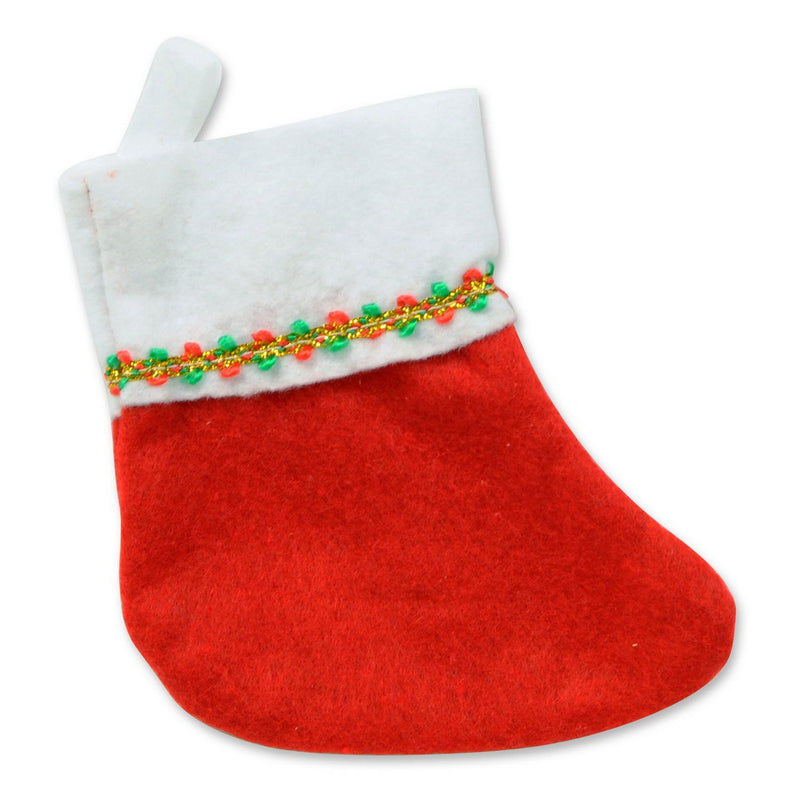 Mini Christmas Stockings – 6" x 4½" – (6/Pkg) by Beistle for Christmas and winter