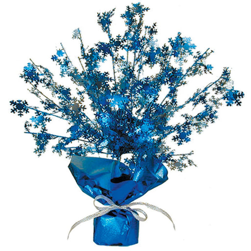 Snowflake Gleam 'N Burst Centerpiece – 15" – (1/Pkg) by Beistle for Christmas and winter