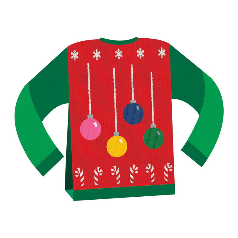 3-D Ugly Sweater Centerpiece – 8" – (1/Pkg) by Beistle for Christmas and winter