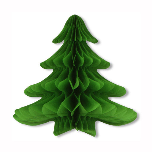 Tissue Hanging Christmas Tree – 23" x 25" by Beistle for Christmas and winter