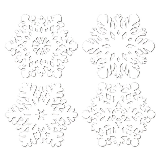 Snowflake Cutouts – 14"-14½" by Beistle for Christmas and winter Silhouettes