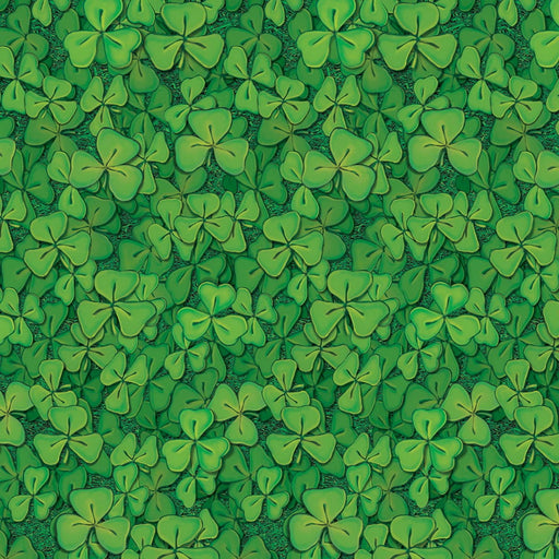 Clover Field Backdrop – 4' x 30' – (1/Pkg) by Beistle for St. Patrick's Day Backdrops