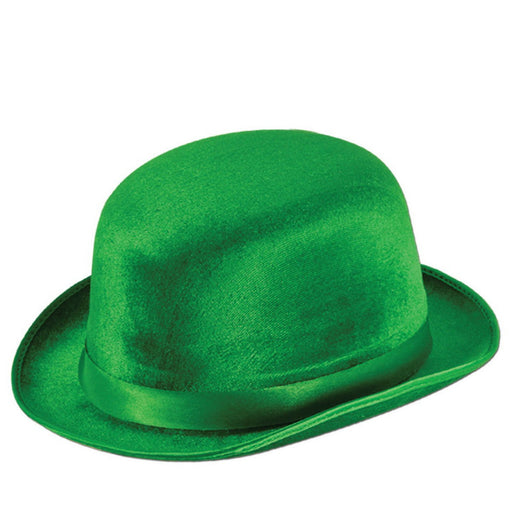 Green Vel-Felt Derby by Beistle for St. Patrick's Day Fabric