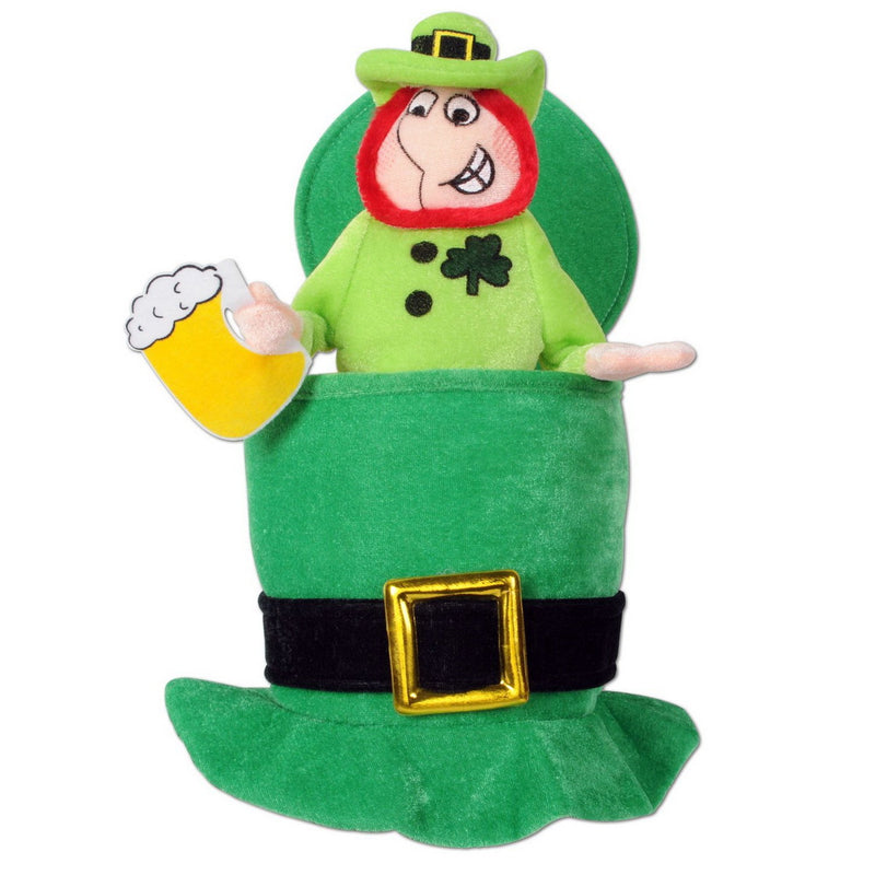 Leprechaun Hat – (1/Card) by Beistle for St. Patrick's Day Fabric