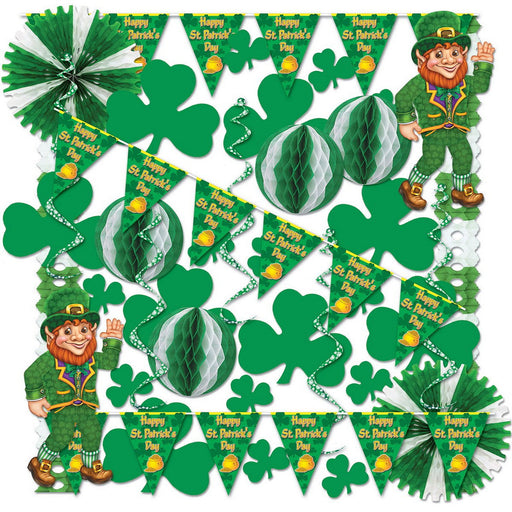 St Patrick Decorating Kit by Beistle for St. Patrick's Day Seasonal