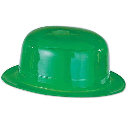 Green Plastic Derby by Beistle for St. Patrick's Day