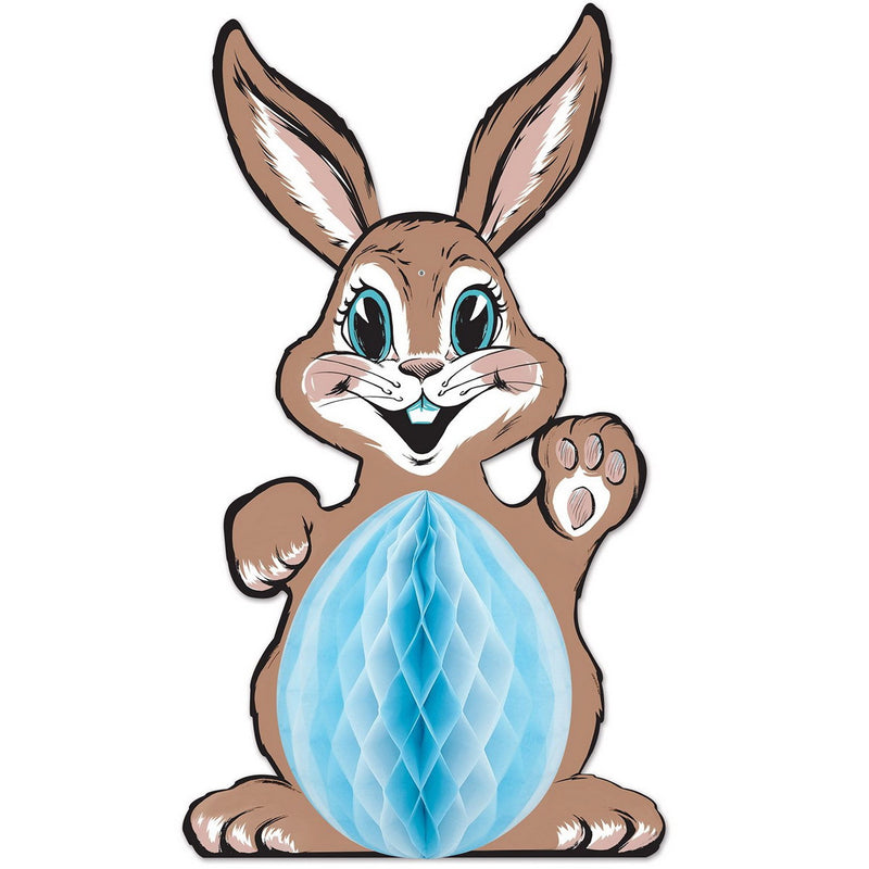 Vintage Easter Tissue Bunny – 32" – (1/Pkg) by Beistle for Easter-Vintage