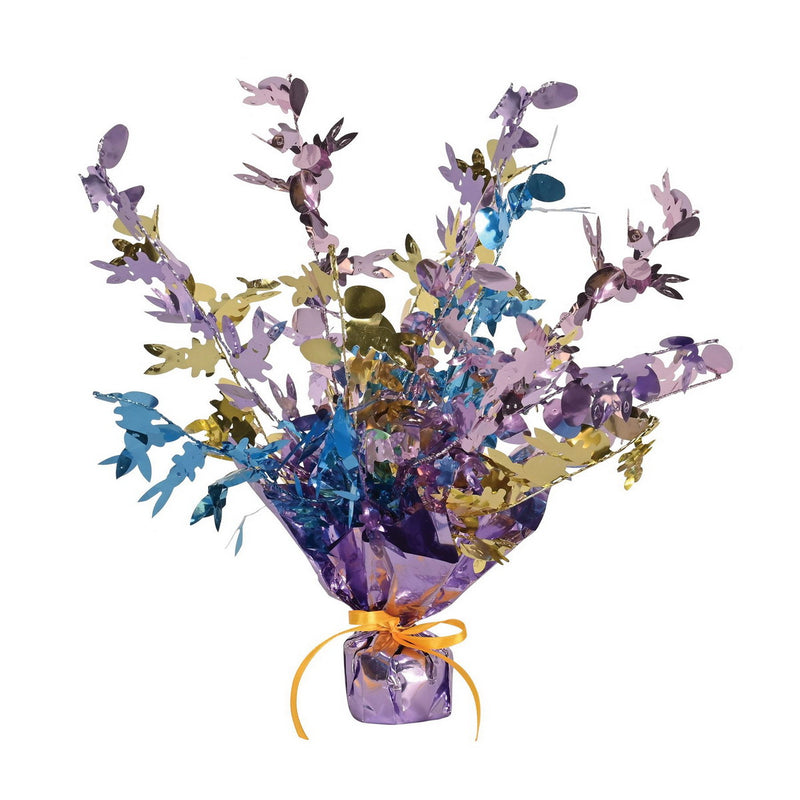 Bunny & Egg Gleam 'N Burst Centerpiece – 15" – (1/Pkg) by Beistle for Easter