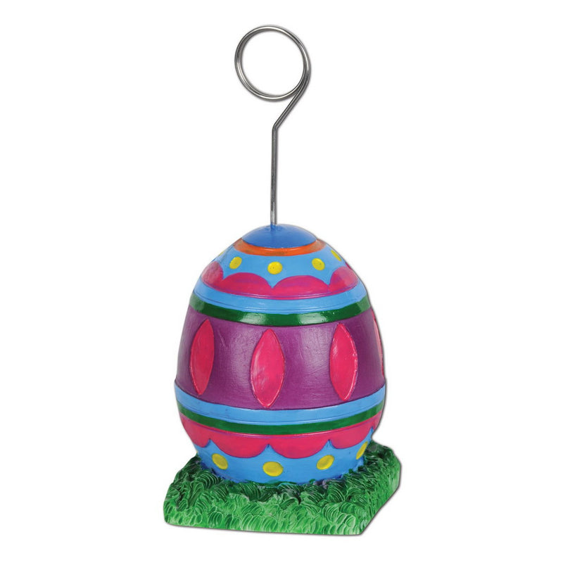 Easter Egg Photo/Balloon Holder – 6 Oz by Beistle Balloon/Photo Holders