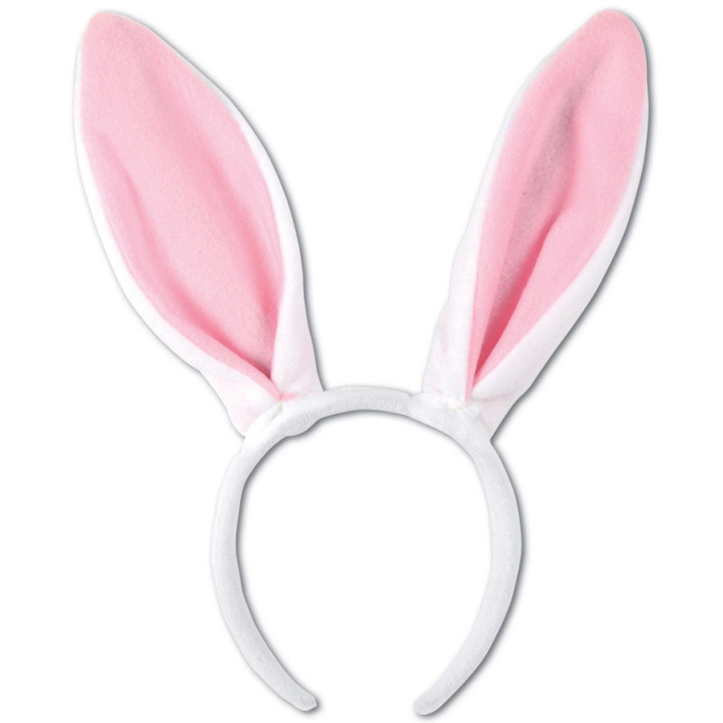 Soft-Touch Bunny Ears – (1/Card) by Beistle for Easter Boppers and Headbands