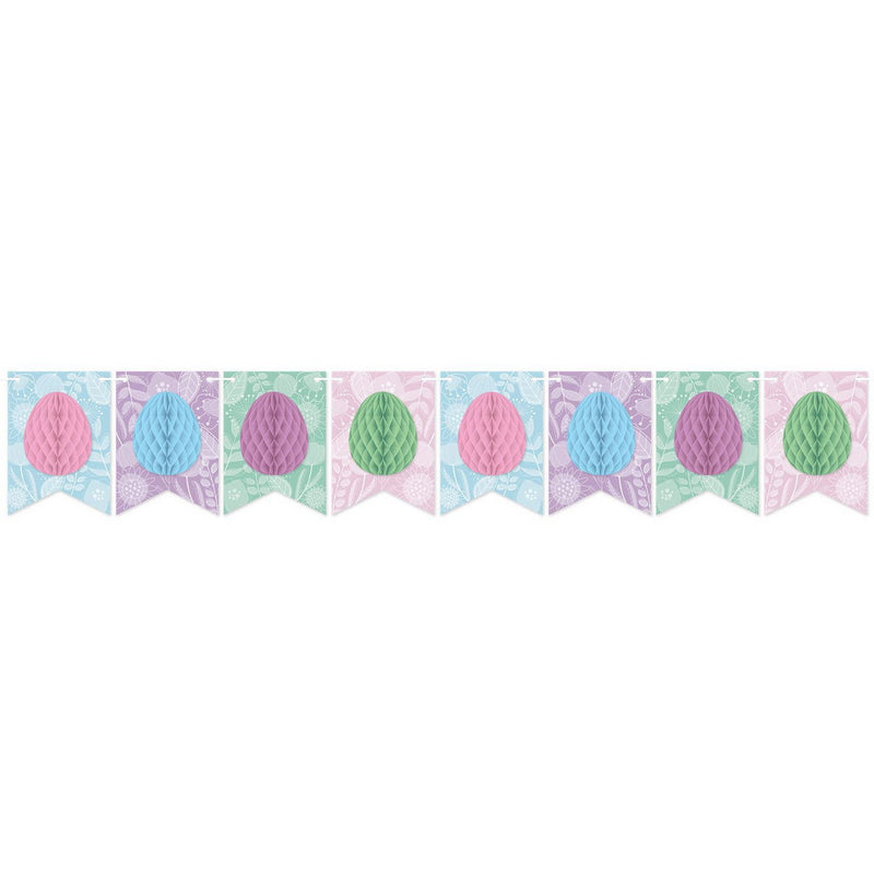 Easter Tissue Egg Streamer – 7" x 6' – (1/Pkg) by Beistle Streamers