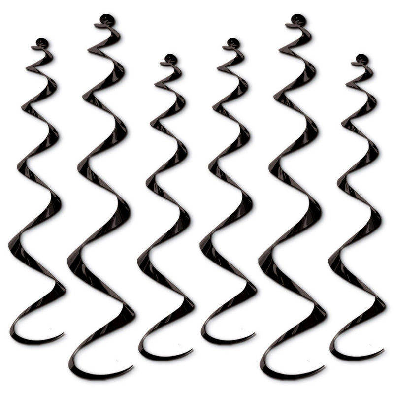 Twirly Whirlys – 4-24" & 2-36" – (6/Pkg) by Beistle for General occasion Whirls