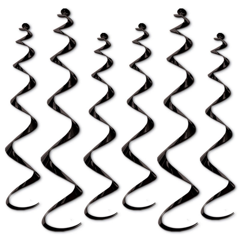 Twirly Whirlys – 4-24" & 2-36" – (6/Pkg) by Beistle for General occasion Whirls