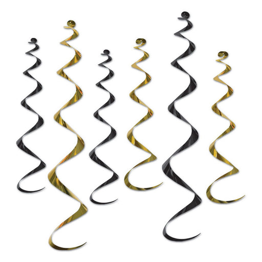 Twirly Whirlys – 4-24" & 2-36" – (6/Pkg) by Beistle for General occasion Whirls