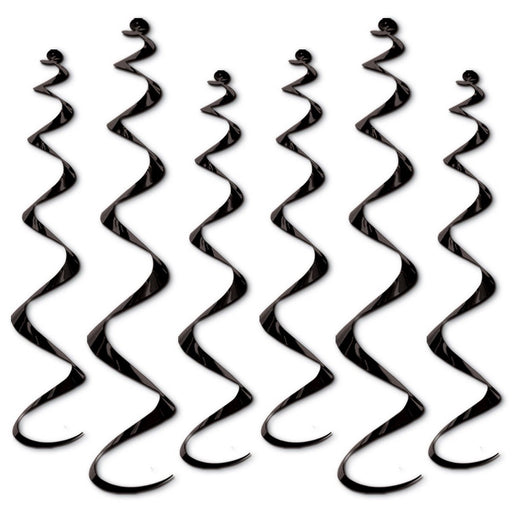 Twirly Whirlys – 4-24" & 2-36" – (6/Pkg) by Beistle for General occasion Whirls
