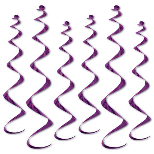 Twirly Whirlys – 4-24" & 2-36" – (6/Pkg) by Beistle for General occasion Whirls