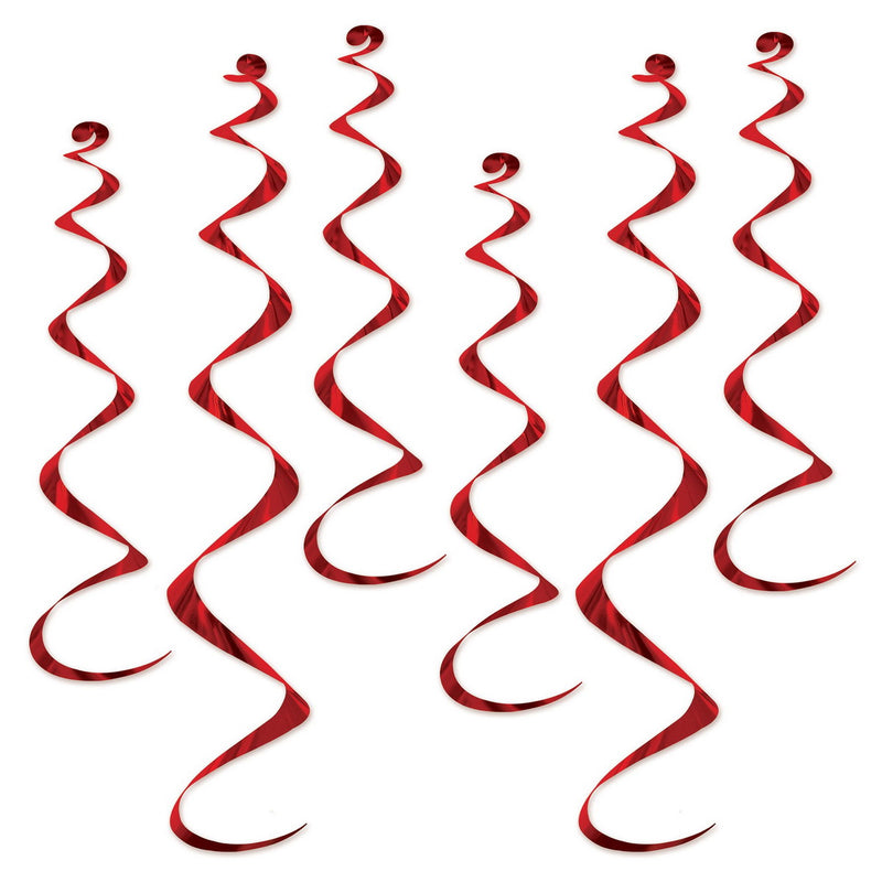 Twirly Whirlys – 4-24" & 2-36" – (6/Pkg) by Beistle for General occasion Whirls