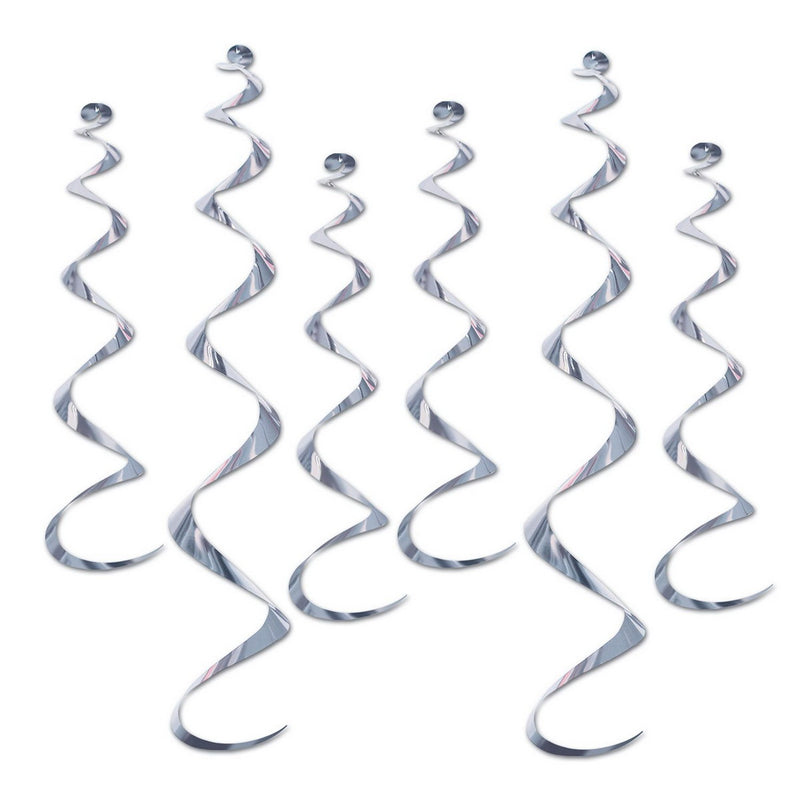 Twirly Whirlys – 4-24" & 2-36" – (6/Pkg) by Beistle for General occasion Whirls