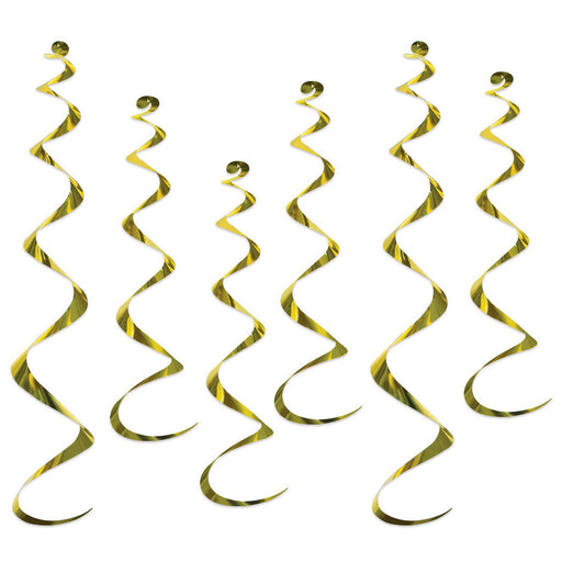 Twirly Whirlys – 4-24" & 2-36" – (6/Pkg) by Beistle for General occasion Whirls