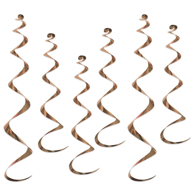 Twirly Whirlys – 4-24" & 2-36" – (6/Pkg) by Beistle for General occasion Whirls