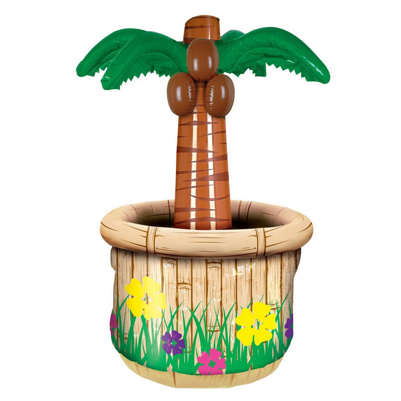 Inflatable Palm Tree Cooler – 18"W x 28"H – (1/Pkg) by Beistle for Luau Inflatables