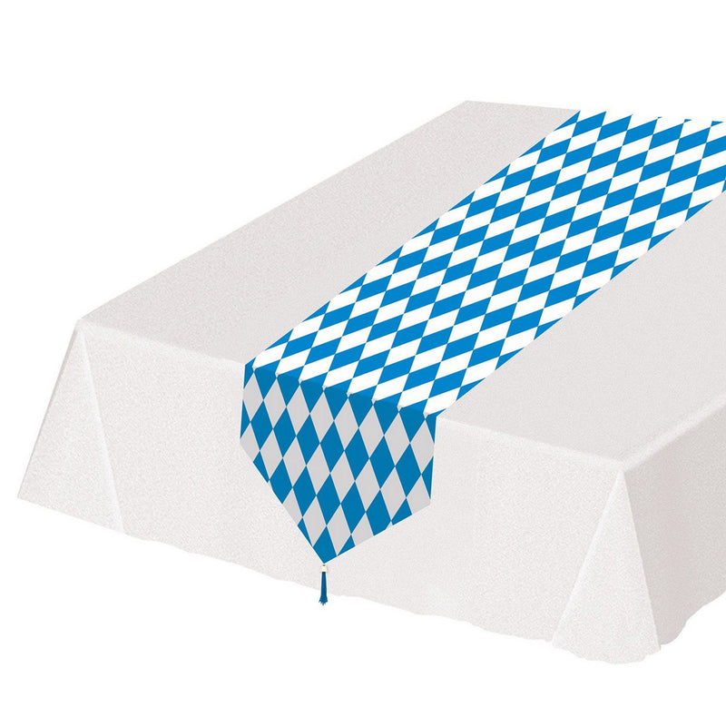 Printed Oktoberfest Table Runner – 11" x 6' – (1/Pkg) by Beistle Table Runners - Printed