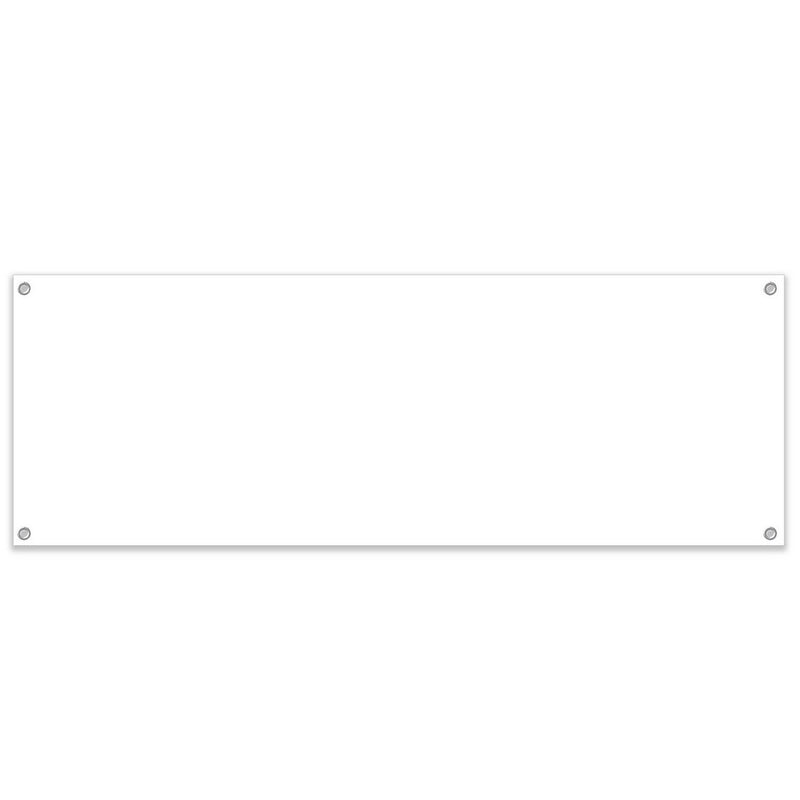 "Blank" Sign Banner – 5' x 21" – (1/Pkg) by Beistle for General occasion All-Weather