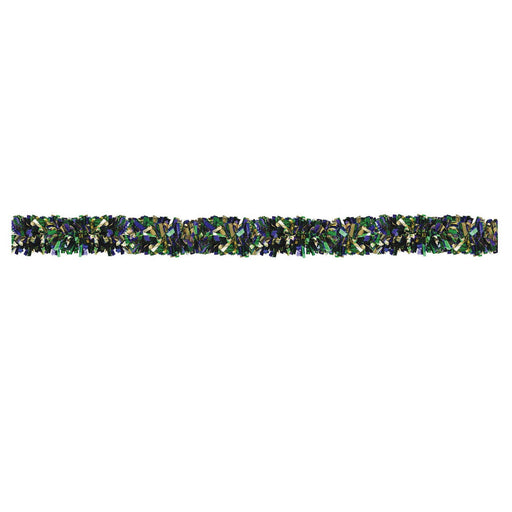 6-Ply Metallic Festooning Garland – 4" x 15' by Beistle for Mardi Gras