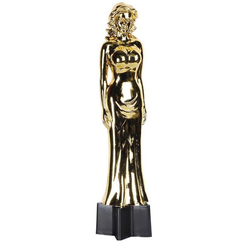 Awards Night Female Statuette – 9" – (1/Pkg) by Beistle Trophies