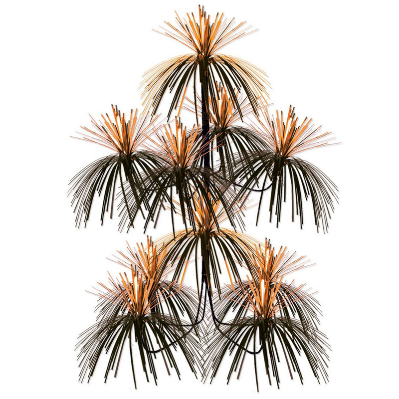 Firework Chandelier – 24" x 12" – (1/Pkg) by Beistle for Halloween Metallic