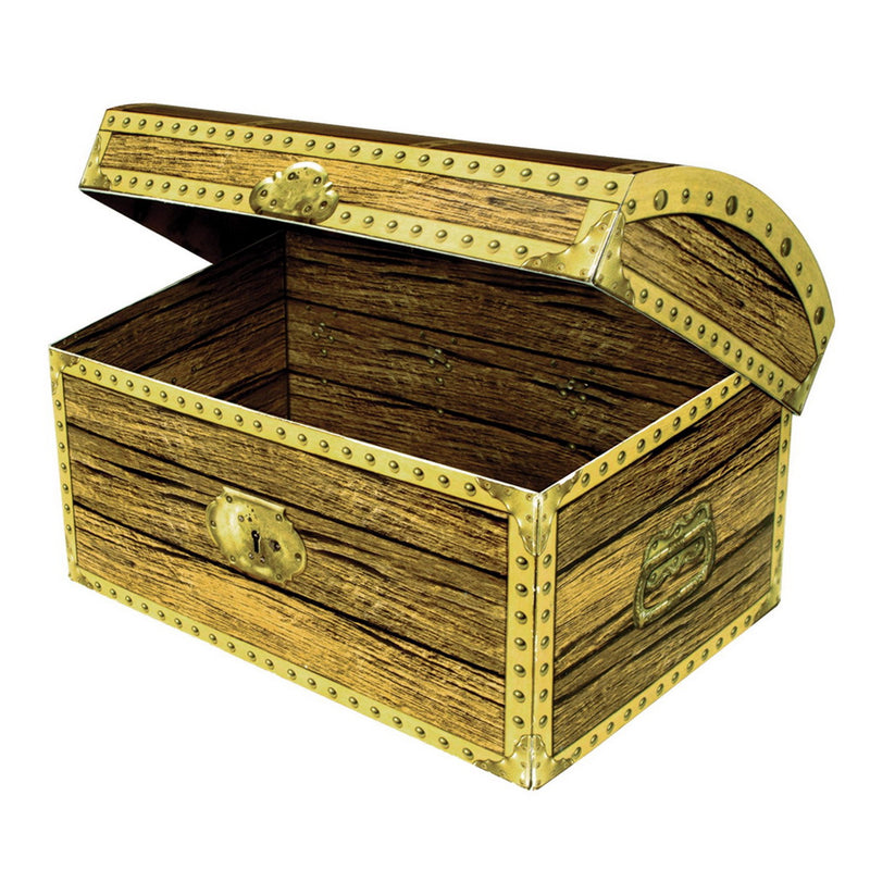 Treasure Chest Box – 11¾" x 8" – (1/Pkg) by Beistle for Pirate 3-D