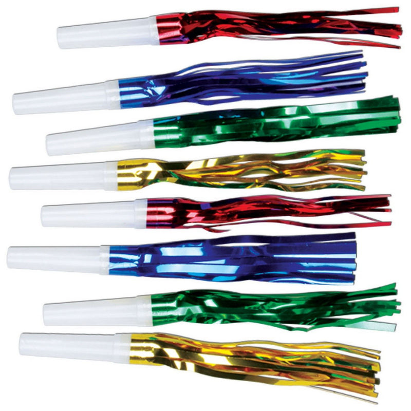 Squawkers – 6" – (8/Pkg) by Beistle for General occasion Blowouts and Squawkers