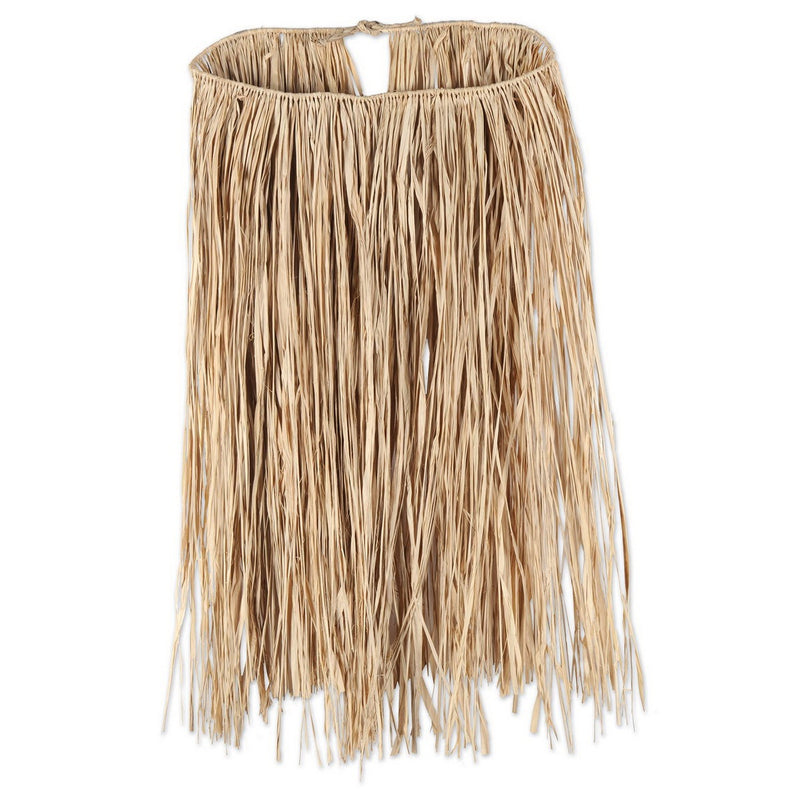 Adult Raffia Hula Skirt – 31"W x 28"L – (1/Pkg) by Beistle for Luau Skirts