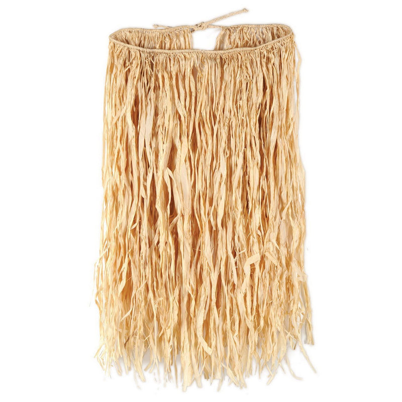 Extra Large Raffia Hula Skirt – 38"W x 30"L – (1/Pkg) by Beistle for Luau Skirts