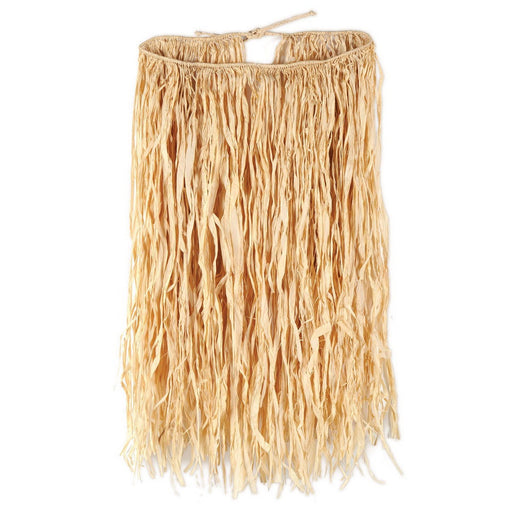 Extra Large Raffia Hula Skirt – 38"W x 30"L – (1/Pkg) by Beistle for Luau Skirts