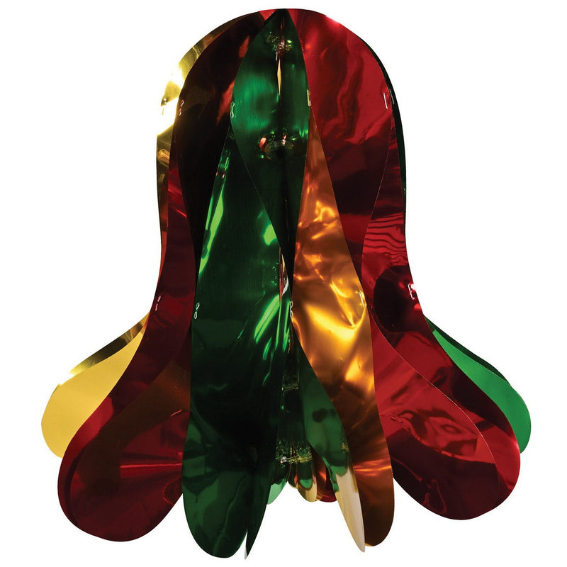 Metallic Bell – 12" – (1/Pkg) by Beistle for Christmas and winter